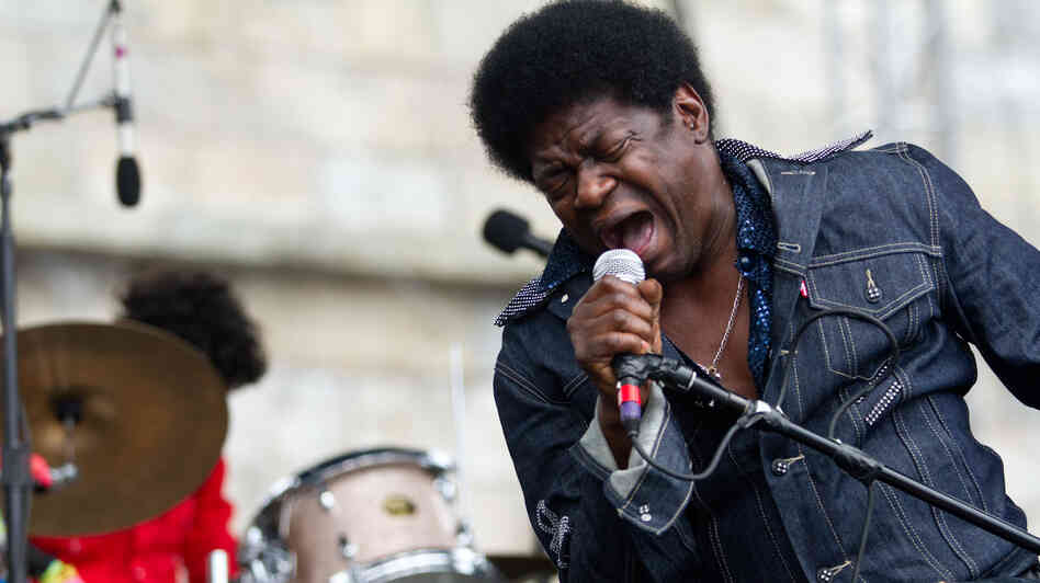 Charles Bradley and His Extraordinaires perform at the Fort Stage at the Newport Folk Festival. Charles Bradley and His Extraordinaires perform at the Fort Stage at the Newport Folk Festival.