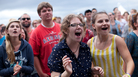 Ecstatic fans cheer for The Head and the Heart as they perform on the Fort Stage at the 2012 Newport Folk Festival. Ecstatic fans cheer for The Head and the Heart as they perform on the Fort Stage at the 2012 Newport Folk Festival.