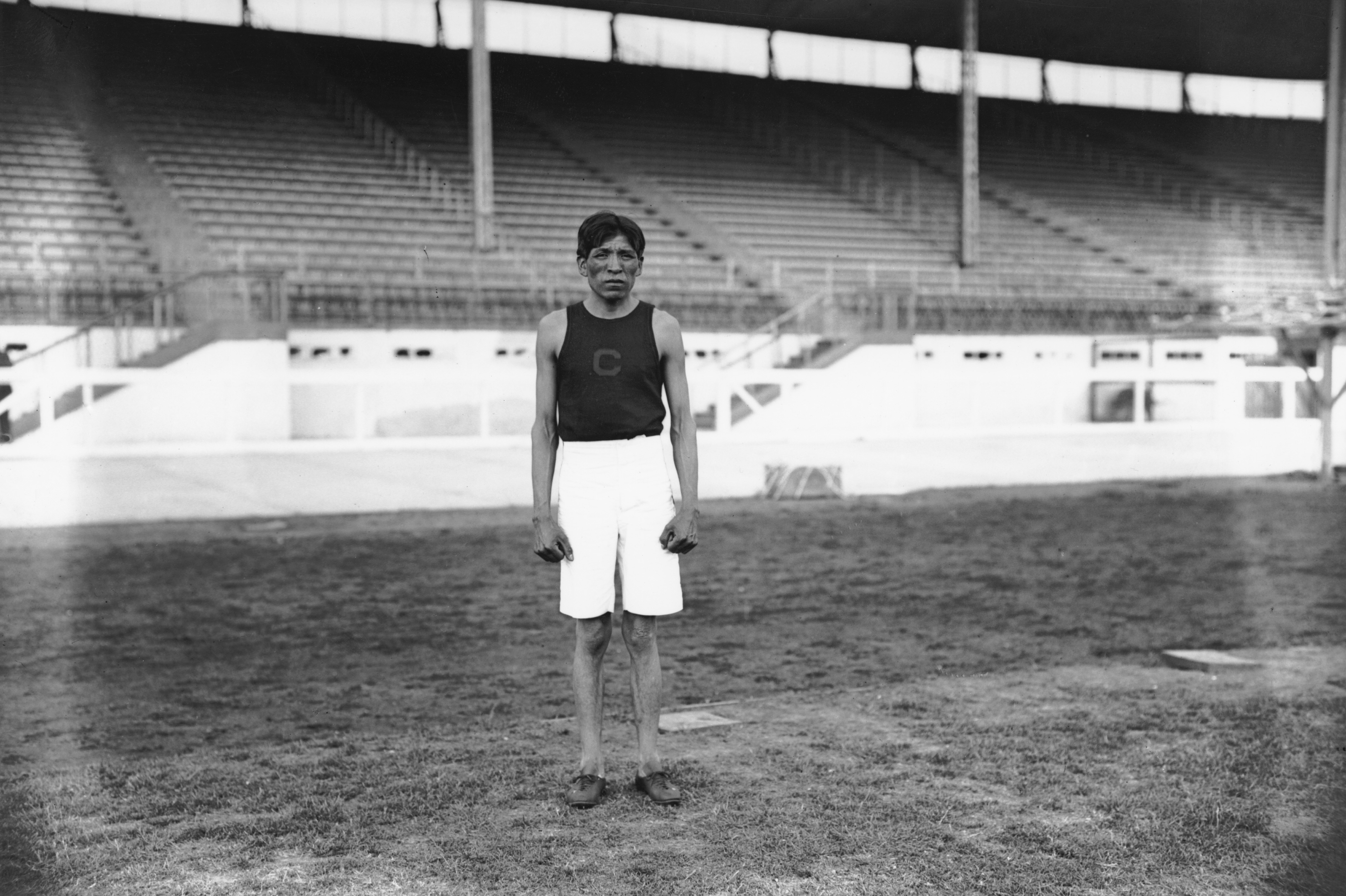 Two-time Olympic distance runner Lewis Tewanima was a Hopi American Indian