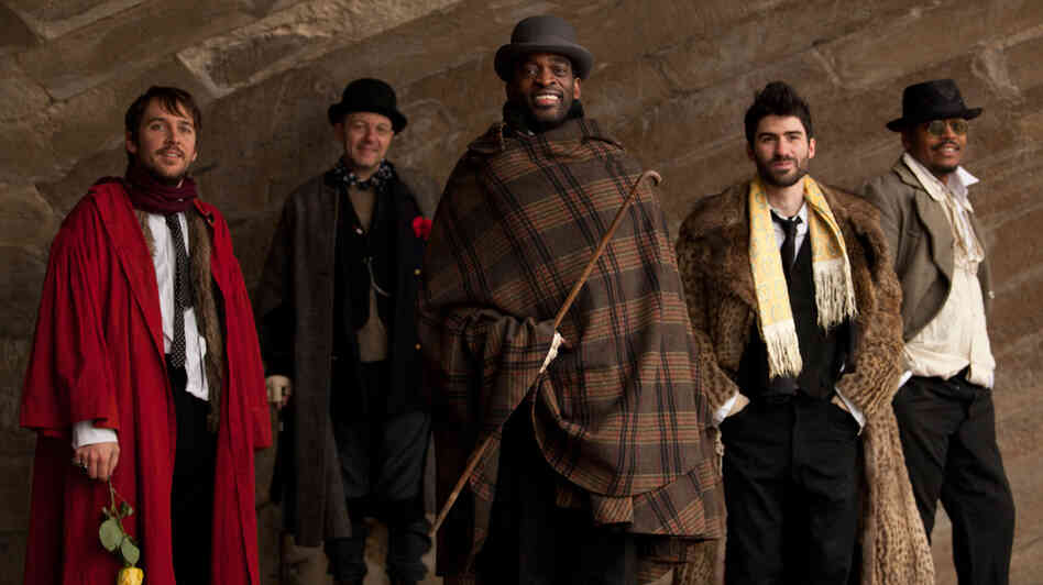 Bibi Tanga (center) has embarked on a tour of the US with his band, The Selenites. Their new album 40 Degrees of Sunshine came out July 10.