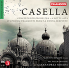 Cover art for Casella, orchestral music. Cover art for Casella, orchestral music.