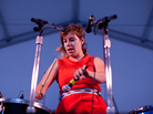 tUnE-yArDs performs on the Harbor Stage at the Newport Folk Festival. tUnE-yArDs performs on the Harbor Stage at the Newport Folk Festival.