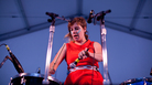 tUnE-yArDs performs on the Harbor Stage at the Newport Folk Festival. tUnE-yArDs performs on the Harbor Stage at the Newport Folk Festival.