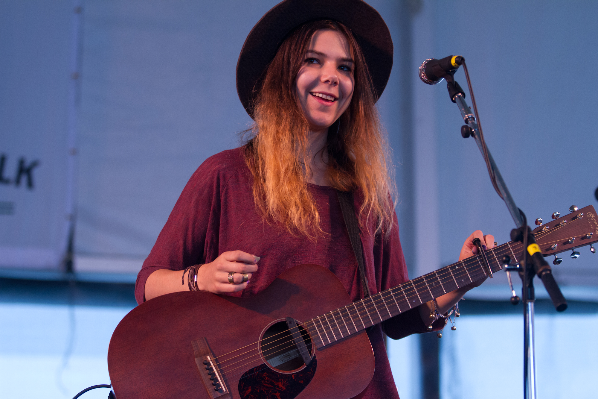All the way from Iceland, Of Monsters and Men had the crowd singing along with them during the set. 