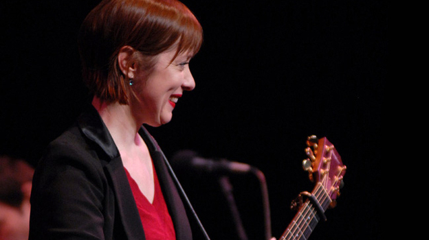 Suzanne Vega performs on Mountain Stage.