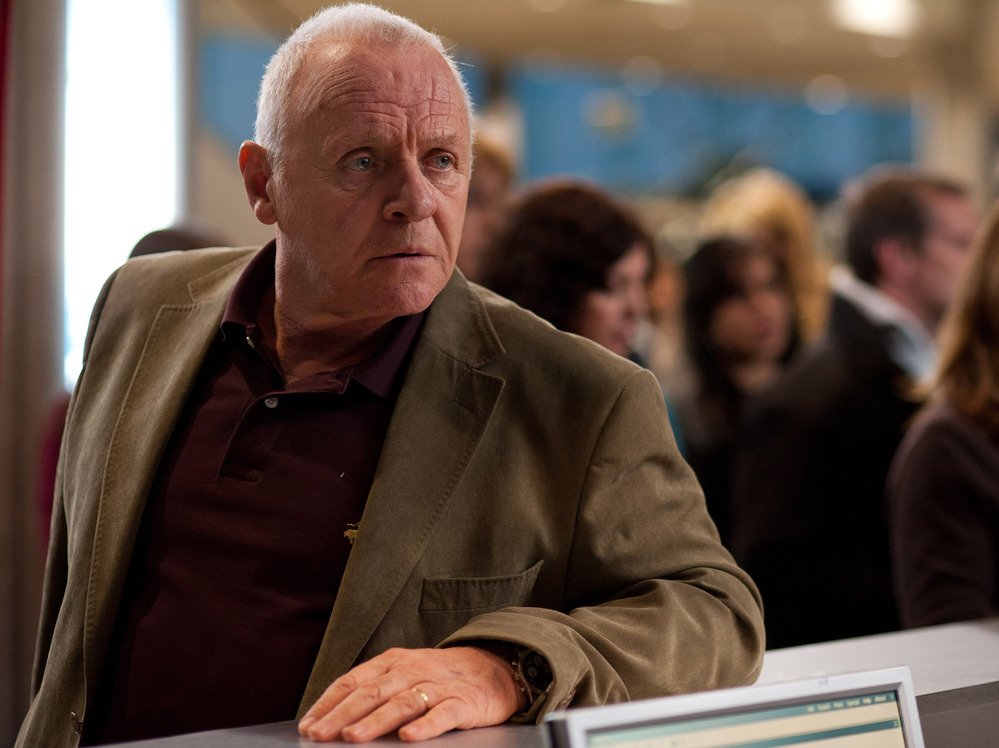 In another of the film's stories, Anthony Hopkins plays a man en route to Phoenix in search of his missing daughter.