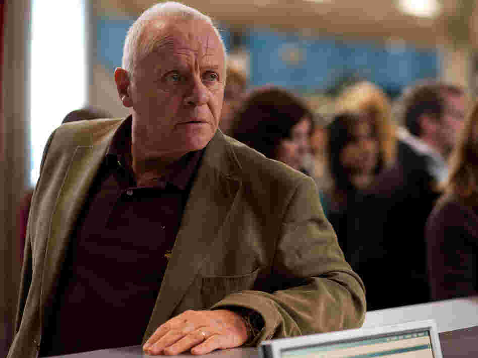 In another of the film's stories, Anthony Hopkins plays a man en route to Phoenix in search of his missing daughter.