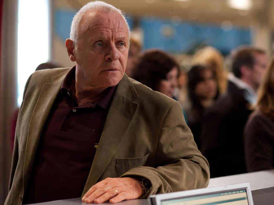 In another of the film's stories, Anthony Hopkins plays a man en route to Phoenix in search of his missing daughter.