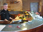 Polish sushi chef Marcin Korzeniewski in Sushi: The Global Catch, a documentary that looks at the environmental repercussions of sushi's increasing worldwide popularity. Polish sushi chef Marcin Korzeniewski in Sushi: The Global Catch, a documentary that looks at the environmental repercussions of sushi's increasing worldwide popularity.