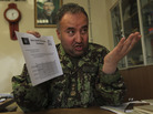 U.S. investigators allege that Afghan Gen. Ahmad Zia Yaftali stole tens of millions of dollars' worth of medicine from the Mohammad Daud Khan military hospital in Kabul. He has been removed from that post, but has not been prosecuted. He's shown here at the hospital on Dec. 18, 2010. U.S. investigators allege that Afghan Gen. Ahmad Zia Yaftali stole tens of millions of dollars' worth of medicine from the Mohammad Daud Khan military hospital in Kabul. He has been removed from that post, but has not been prosecuted. He's shown here at the hospital on Dec. 18, 2010.