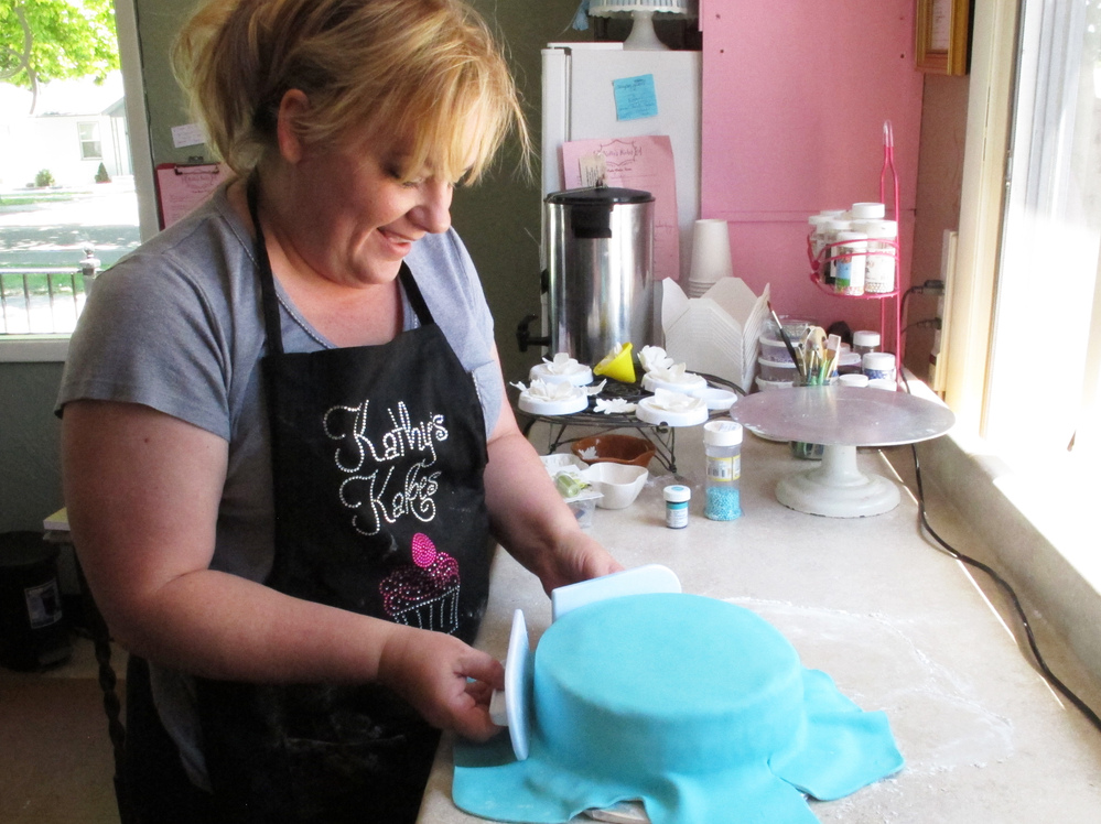 Sweetness: Kathy Plaisance and about 50 other bakers use their skills to bring sweet treats to people who might otherwise be overlooked.