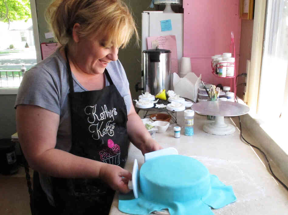 Sweetness: Kathy Plaisance and about 50 other bakers use their skills to bring sweet treats to people who might otherwise be overlooked.
