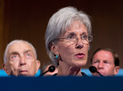 Health and Human Services Secretary Kathleen Sebelius joins Democratic senators at a news conference on Capitol Hill on Tuesday to announce new preventive health coverage for women that takes effect Wednesday. Health and Human Services Secretary Kathleen Sebelius joins Democratic senators at a news conference on Capitol Hill on Tuesday to announce new preventive health coverage for women that takes effect Wednesday.