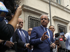 Raffaele Lombardo, the governor of Sicily, speaks to reporters after his meeting with Italian Prime Minister Mario Monti in Rome last week. Lombardo has been accused of having ties to the Mafia in Sicily. Raffaele Lombardo, the governor of Sicily, speaks to reporters after his meeting with Italian Prime Minister Mario Monti in Rome last week. Lombardo has been accused of having ties to the Mafia in Sicily.