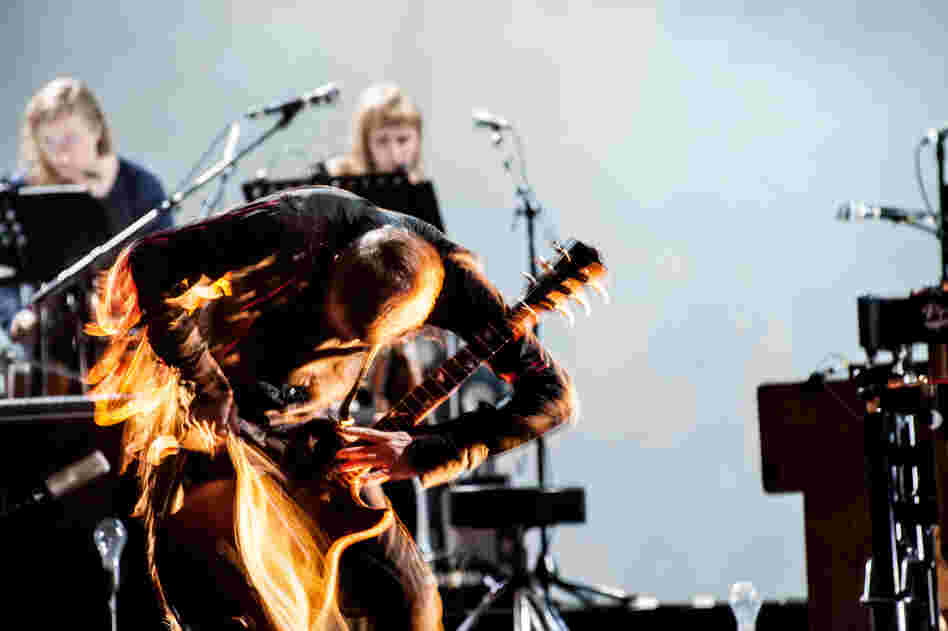 The band performed a nearly two-hour set that spanned its entire career.