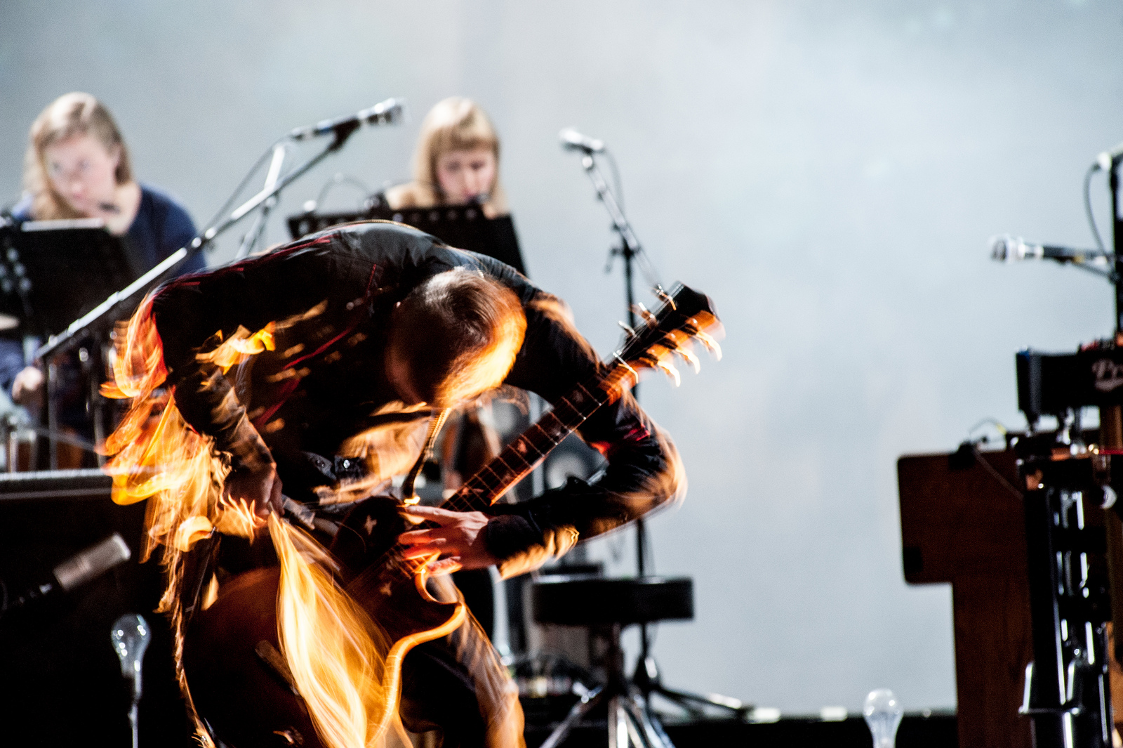 The band performed a nearly two-hour set that spanned its entire career.