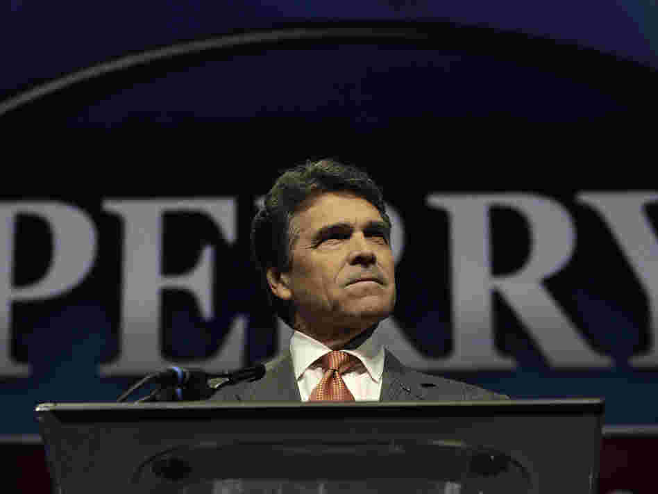 Gov. Rick Perry rules the roost at the Texas Republican Convention in Fort Worth on June 7. But his endorsement of Lt. Gov. David Dewhurst fell flat this week as Tea Party fave Ted Cruz crushed Dewhurst in a GOP runoff for U.S. Senate.