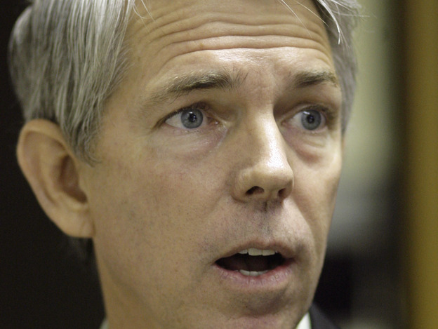 Republican activist David Barton speaks before testifying before the Texas State Board of Education in 2009.