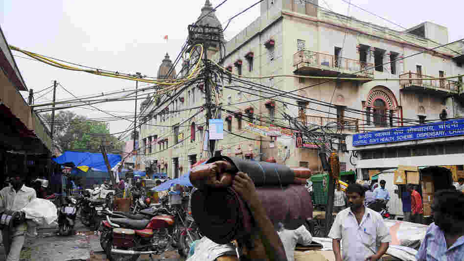 India's electric system is under constant stress and blackouts are common. Elliot Hannon was on the streets of New Delhi when power went out Tuesday, but he didn't realize there was an outage until later.