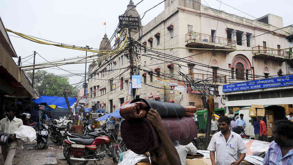 India's electric system is under constant stress and blackouts are common. Elliot Hannon was on the streets of New Delhi when power went out Tuesday, but he didn't realize there was an outage until later.