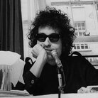 Bob Dylan at a press conference at the Savoy Hotel in London in 1966. Bob Dylan at a press conference at the Savoy Hotel in London in 1966.