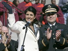 South Carolina Gov. Nikki Haley (R) and her husband, Michael Haley, at her inauguration in January 2011. South Carolina Gov. Nikki Haley (R) and her husband, Michael Haley, at her inauguration in January 2011.
