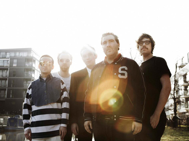 Hot Chip: (from left) Alexis Taylor, Al Doyle, Owen Clarke, Joe Goddard and Felix Martin.
