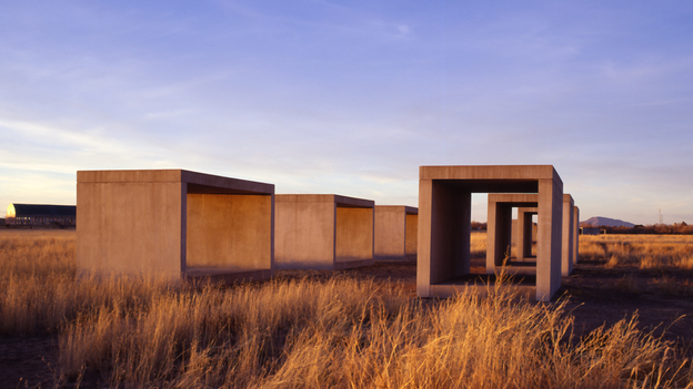 In the 1970s, minimalist artist Donald Judd moved to Marfa, Texas, where he created giant works of art that bask beneath vast desert skies. In the years since, Marfa has emerged as a hot-spot for art tourism. In the 1970s, minimalist artist Donald Judd moved to Marfa, Texas, where he created giant works of art that bask beneath vast desert skies. In the years since, Marfa has emerged as a hot-spot for art tourism.