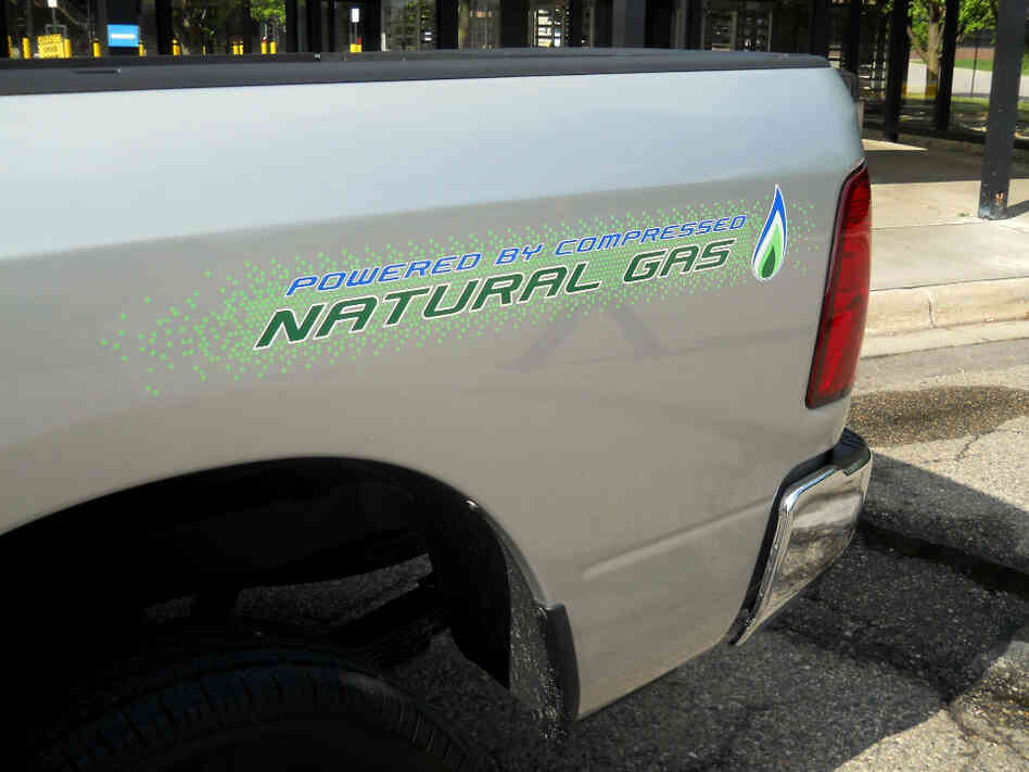 Dodge currently offers a CNG-fueled truck. A group of state governors hope Detroit will soon build CNG sedans, as well.