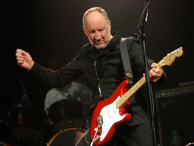 Pete Townshend of The Who. Fans in Providence have waited 33 years to see him.