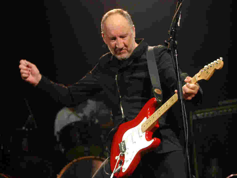 Pete Townshend of The Who. Fans in Providence have waited 33 years to see him.