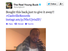 "Bought This" — Young Buck Tweet