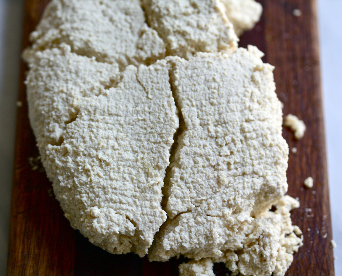 Homemade tofu