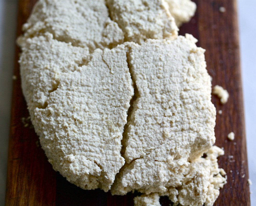 Homemade tofu