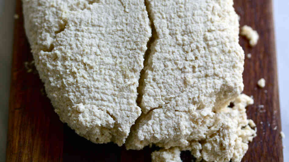 Homemade tofu