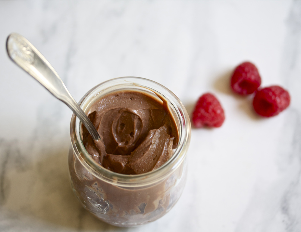 Chocolate-Tofu Pudding