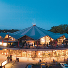 The Festival Theater in Stratford, Ontario, is the main venue for the town's annual Stratford Shakespeare Festival. The town lies on the Avon River — just like Shakespeare's British birthplace — and had schools named after Romeo and Juliet before the festival started in 1953.