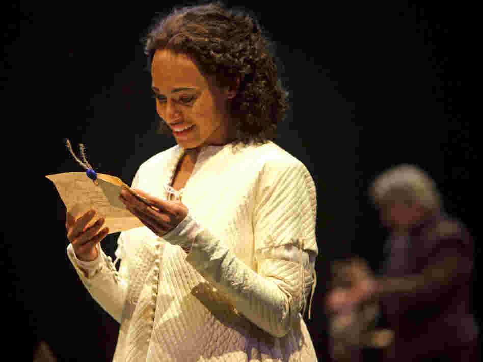 Cara Ricketts plays Innogen in Cymbeline, one of three Shakepeare plays produced for this year's festival.