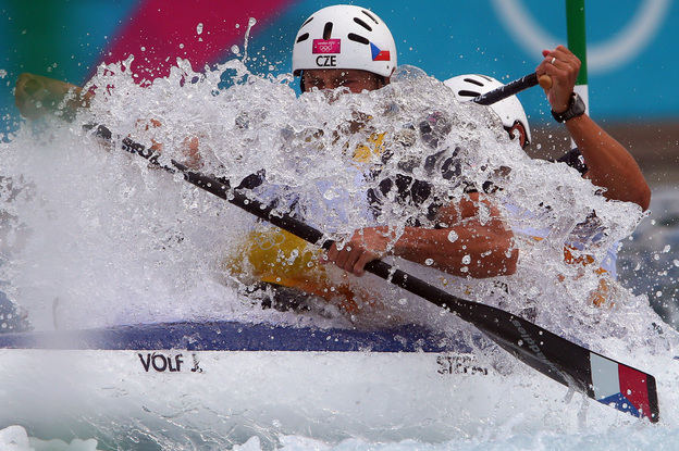 Canoe Slalom, a sport which exists.