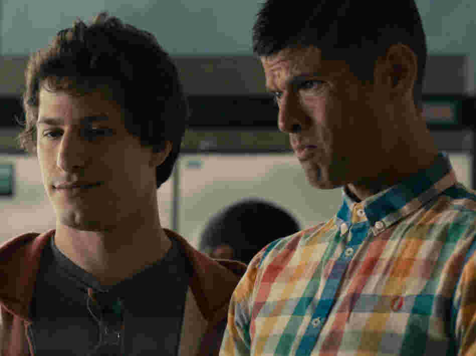 Jesse with pot dealer Skillz (co-writer Will McCormack), one of the film's amusing secondary characters.