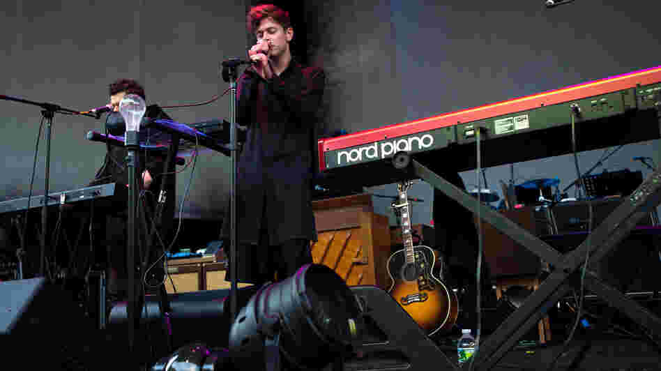 Perfume Genius performs live at Celebrate Brooklyn from the Prospect Park Bandshell stage.