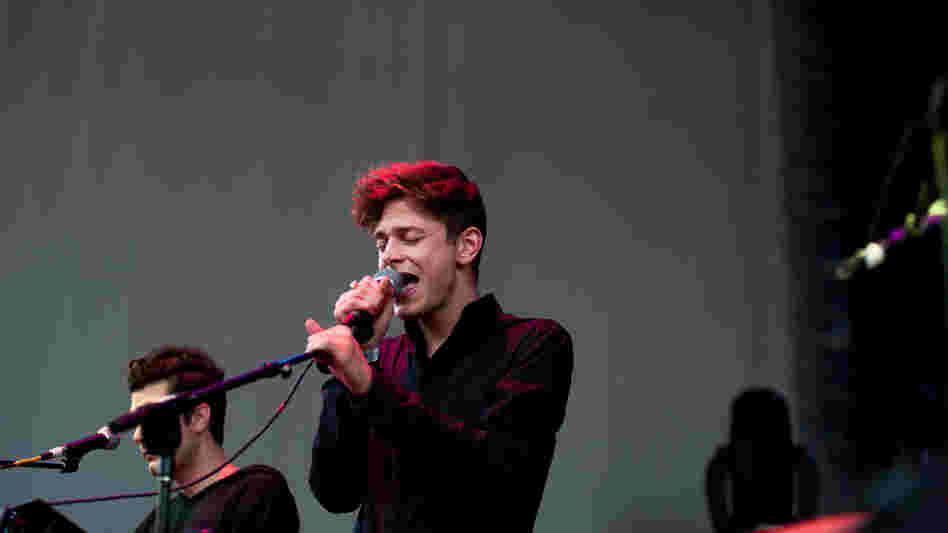 Perfume Genius performs live at Celebrate Brooklyn from the Prospect Park Bandshell stage.