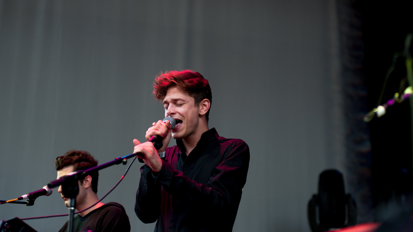 Perfume Genius performs live at Celebrate Brooklyn from the Prospect Park Bandshell stage.