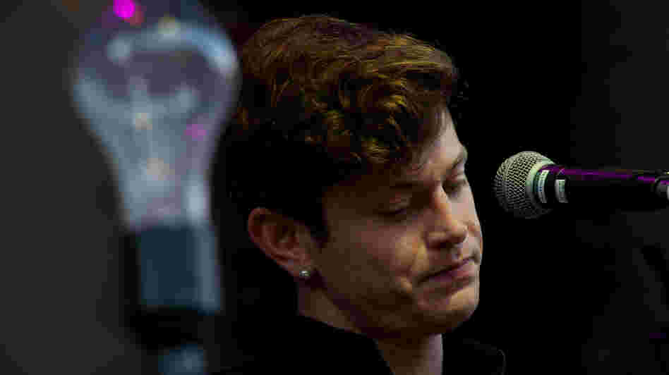 Perfume Genius performs live at Celebrate Brooklyn from the Prospect Park Bandshell stage.