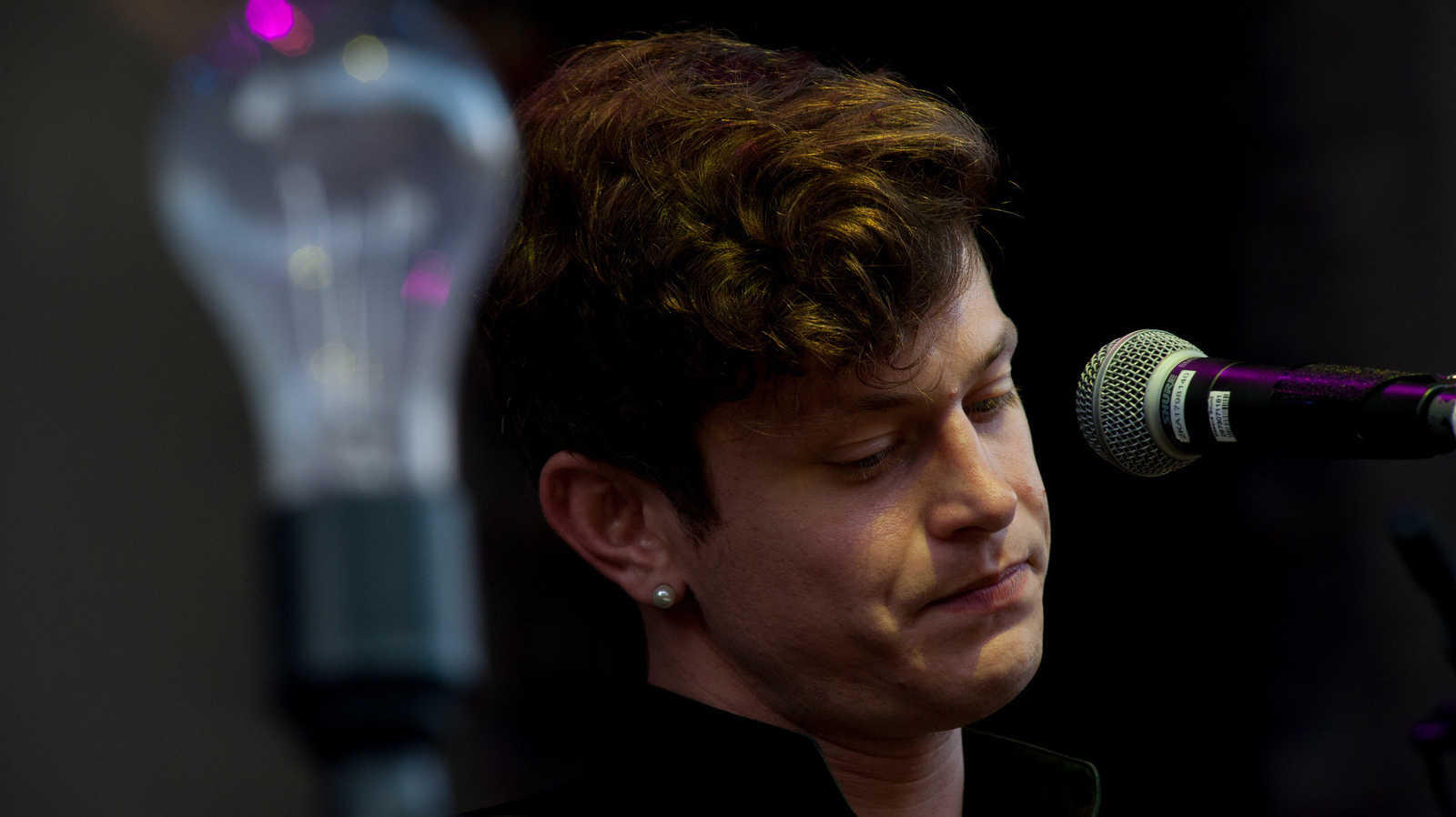 Perfume Genius performs live at Celebrate Brooklyn from the Prospect Park Bandshell stage.