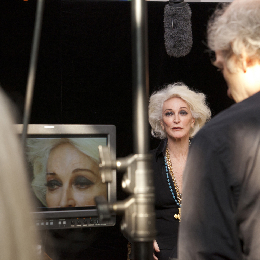 In About Face, former supermodels (including Carmen Dell'Orefice shown above) talk about what it's like to grow old in an industry that is obsessed with youth.