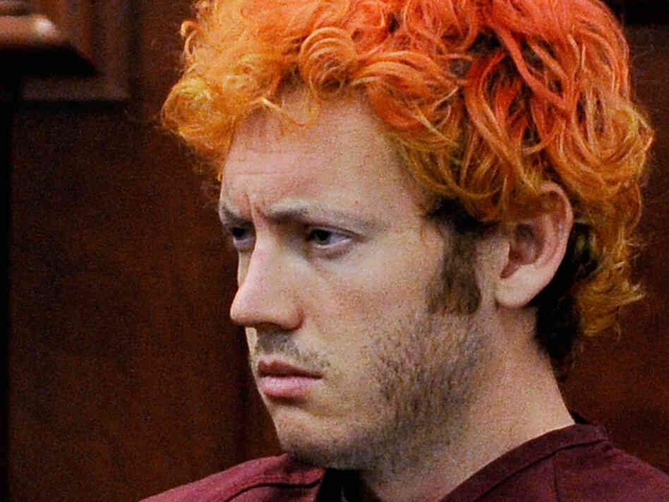 James Holmes, who's accused of killing 12 people and wounding 58.