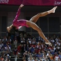 U.S. gymnast Gabrielle Douglas won the gold medal in the women's individual all-around final in London Thursday. U.S. gymnast Gabrielle Douglas won the gold medal in the women's individual all-around final in London Thursday.