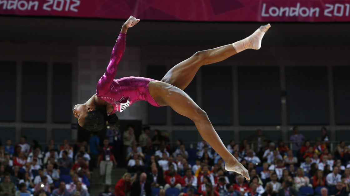 U.S. gymnast Gabrielle Douglas won the gold medal in the women's individual all-around final in London Thursday.