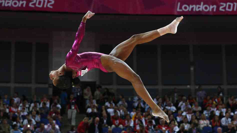 U.S. gymnast Gabrielle Douglas won the gold medal in the women's individual all-around final in London Thursday.